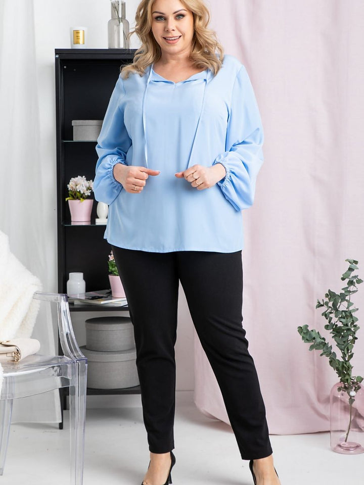 Plus size blouse model 169691 Karko-1