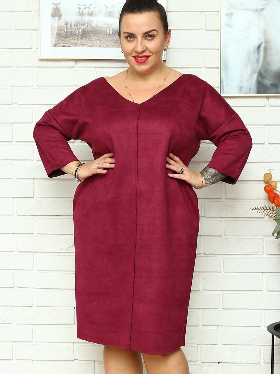 Plus size dress model 175219 Karko-3