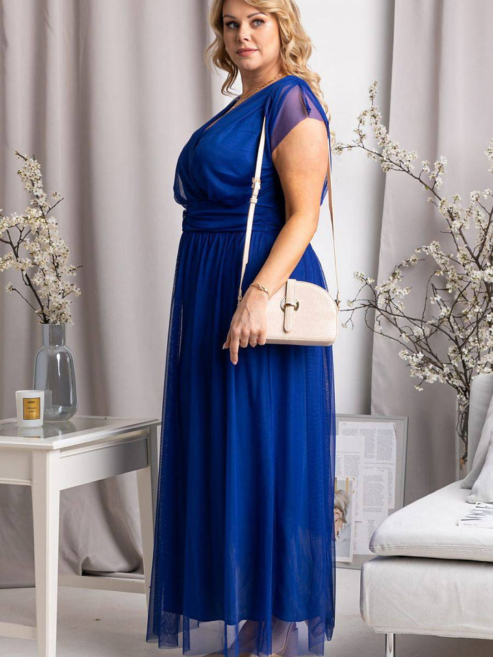 Plus size dress model 175248 Karko