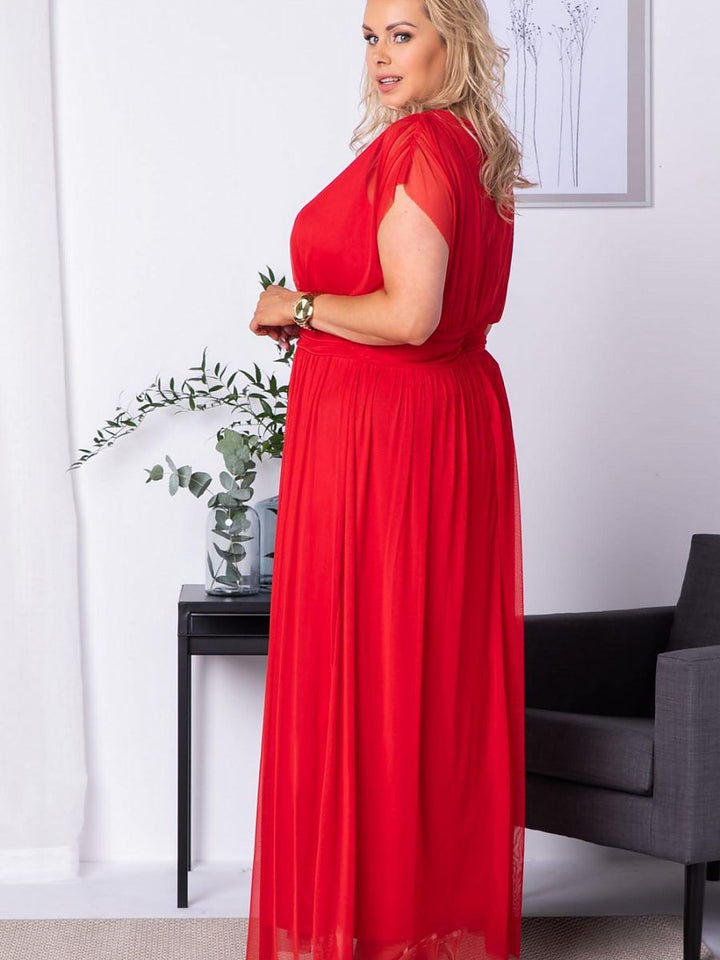 Plus size dress model 175249 Karko-1