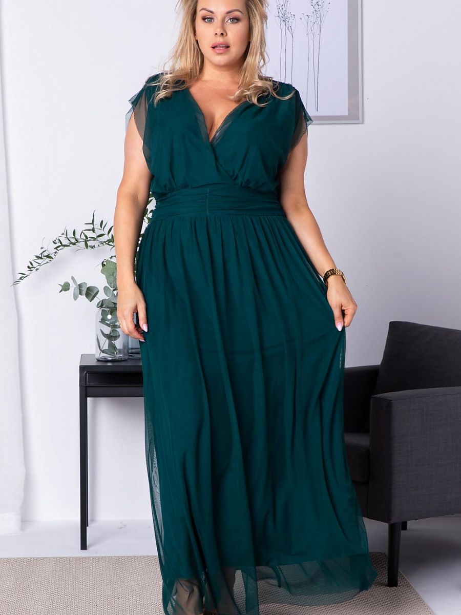 Plus size dress model 175251 Karko-0