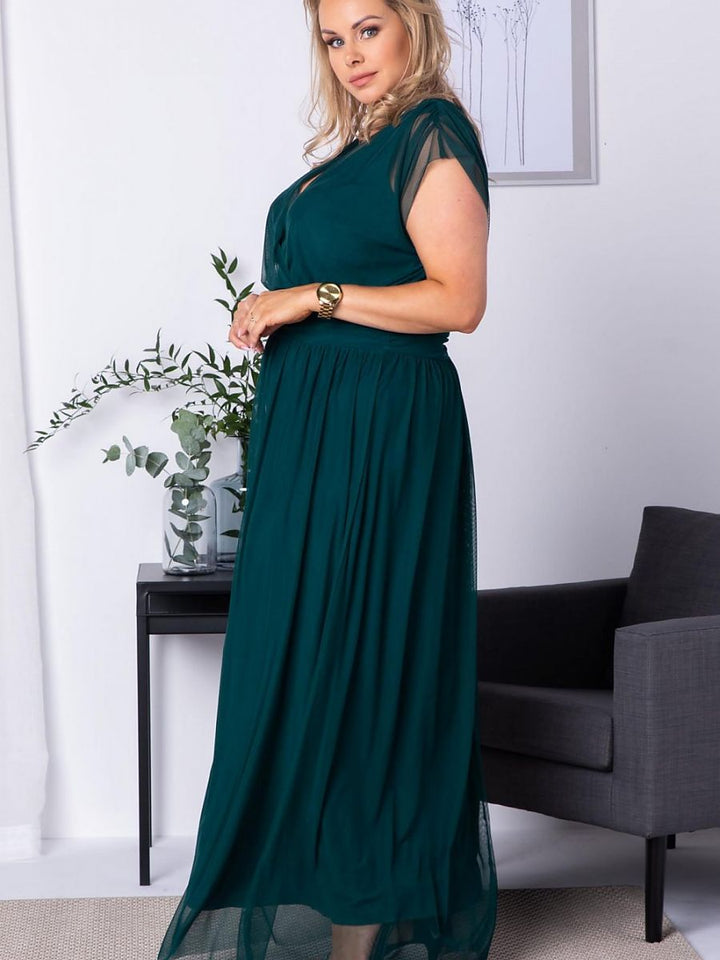 Plus size dress model 175251 Karko-1