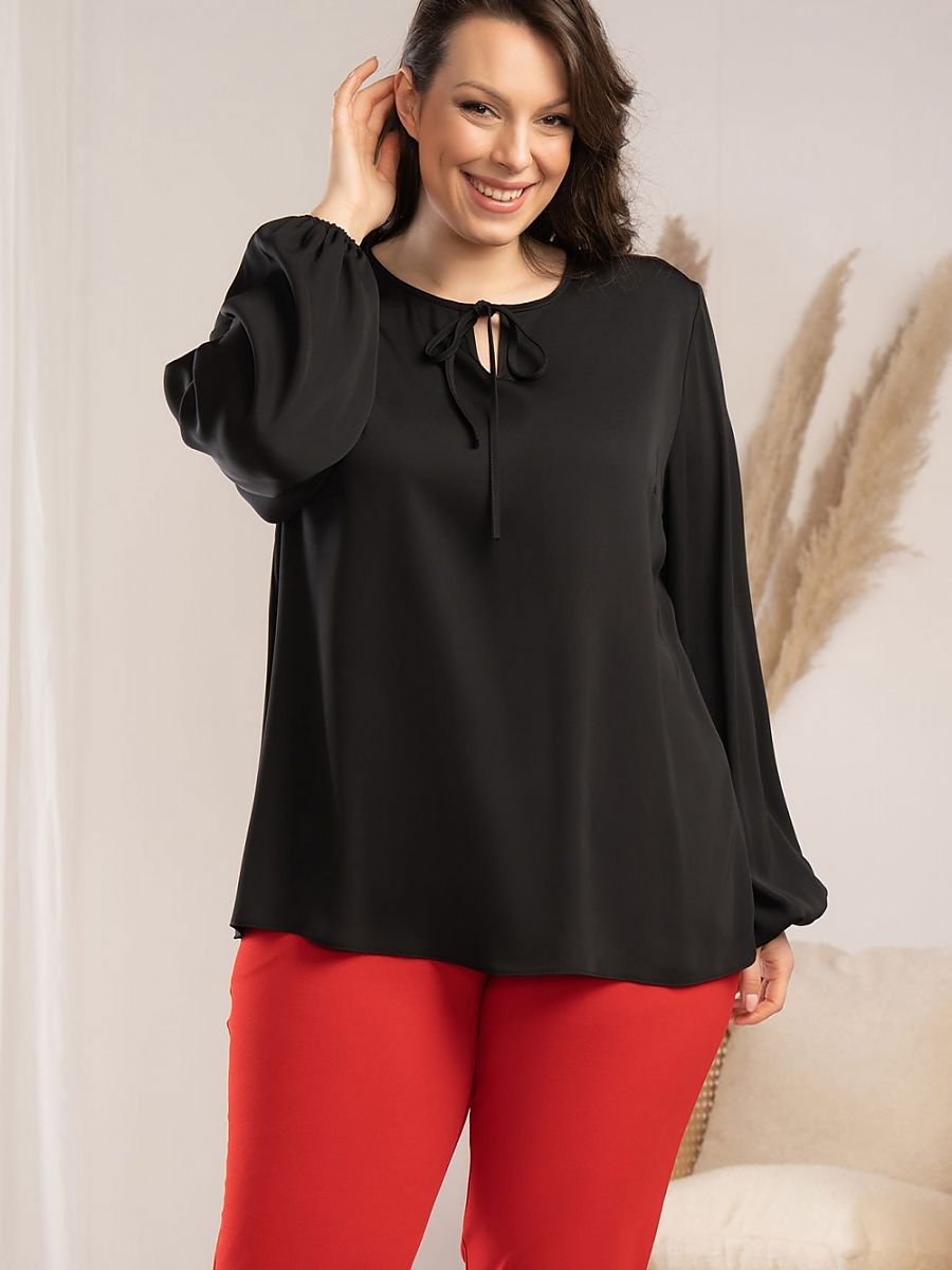 Plus size blouse model 176578 Karko-0