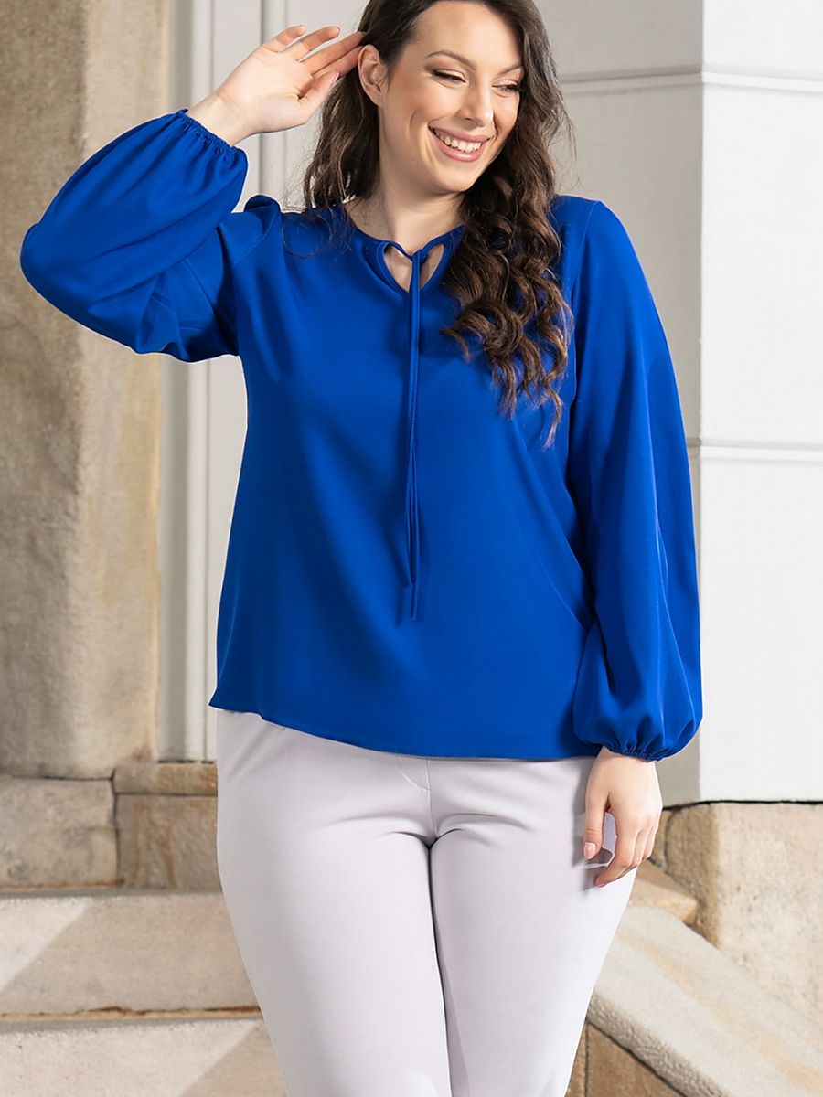 Plus size blouse model 176579 Karko-0