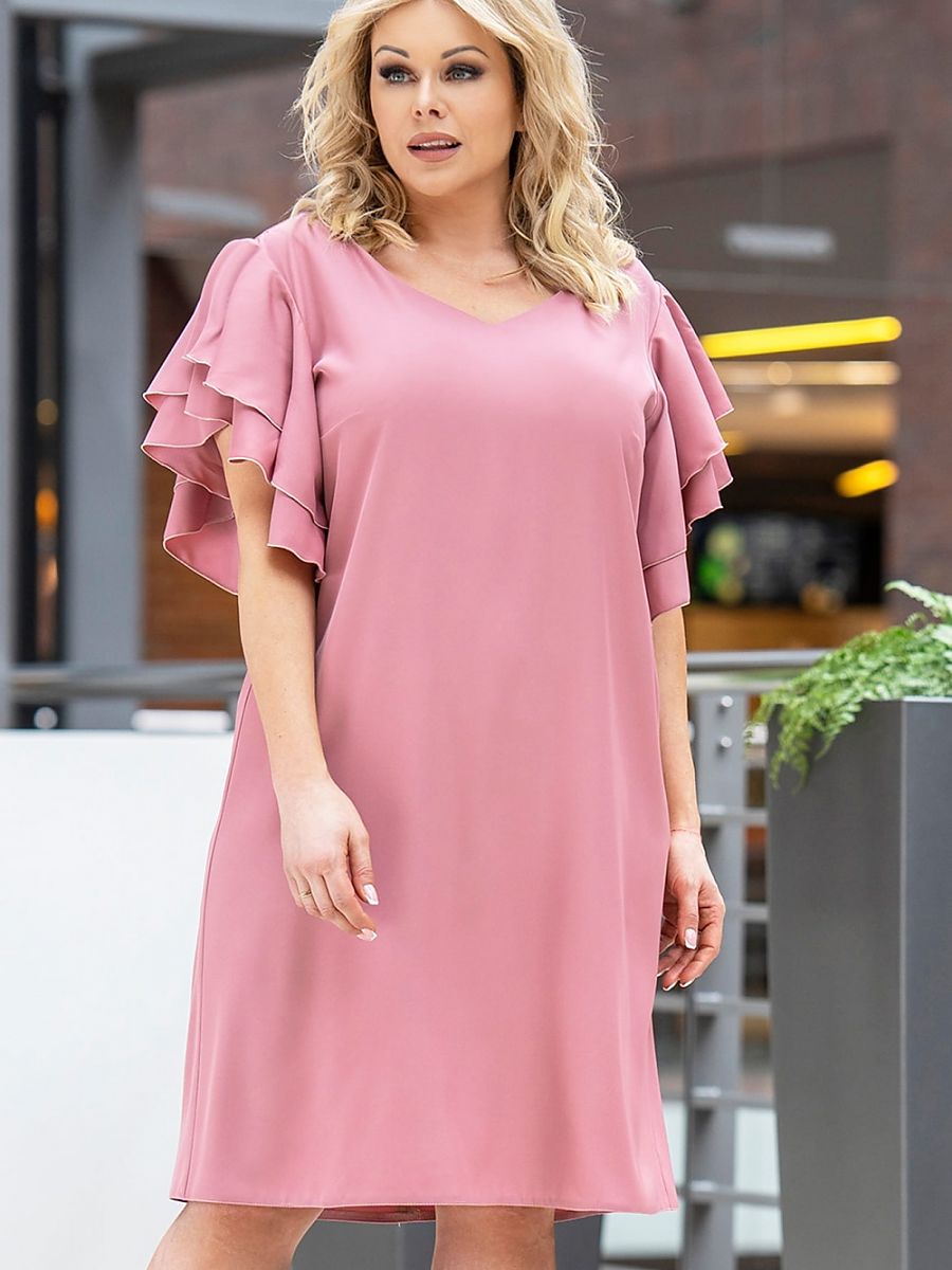 Plus size dress model 178521 Karko-0