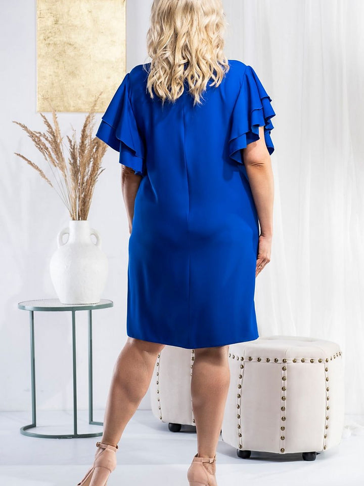 Plus size dress model 178523 Karko-2