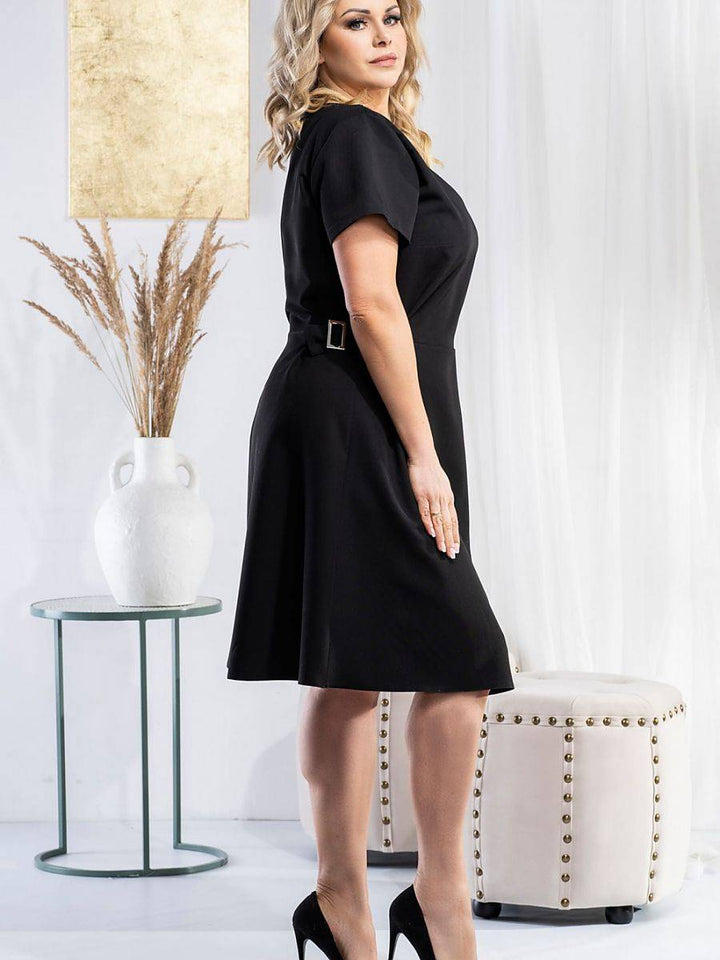 Plus size dress model 178531 Karko