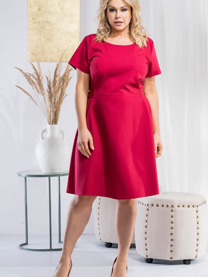 Plus size dress model 178532 Karko-1