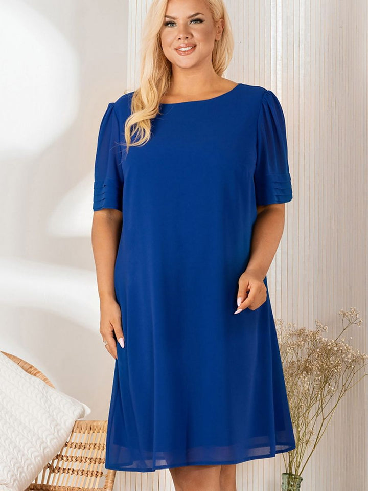 Plus size dress model 180450 Karko-0