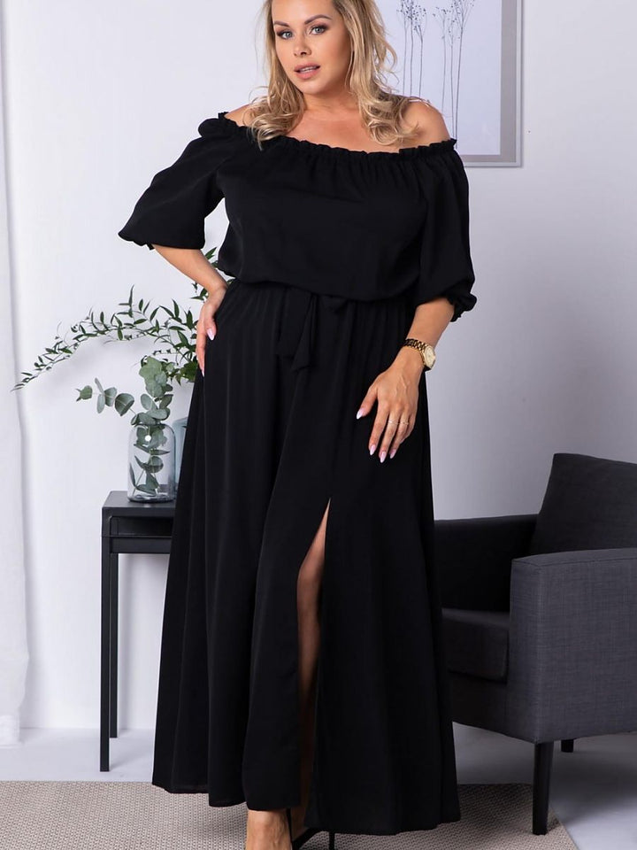 Plus size dress model 182180 Karko-0