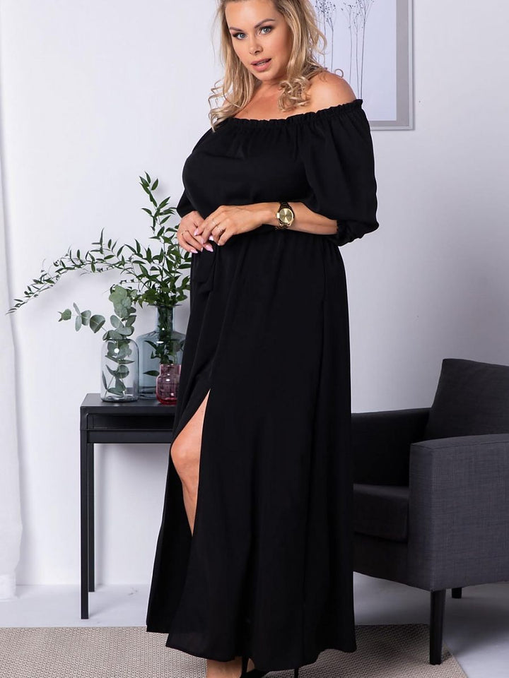 Plus size dress model 182180 Karko-1