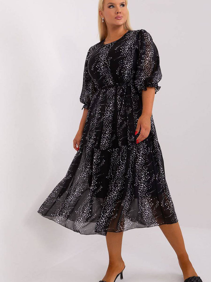 Plus size dress model 182293 Lakerta