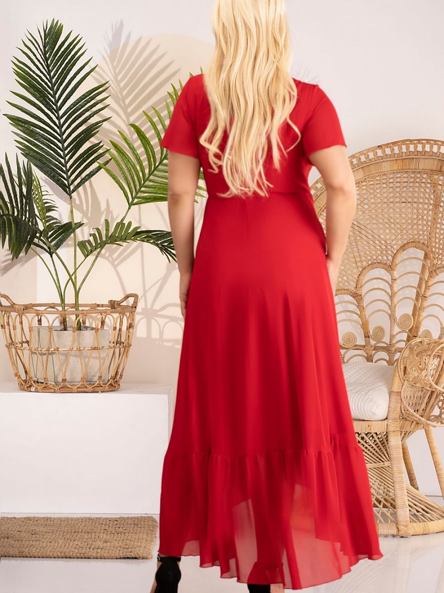 Plus size dress model 183278 Karko-2