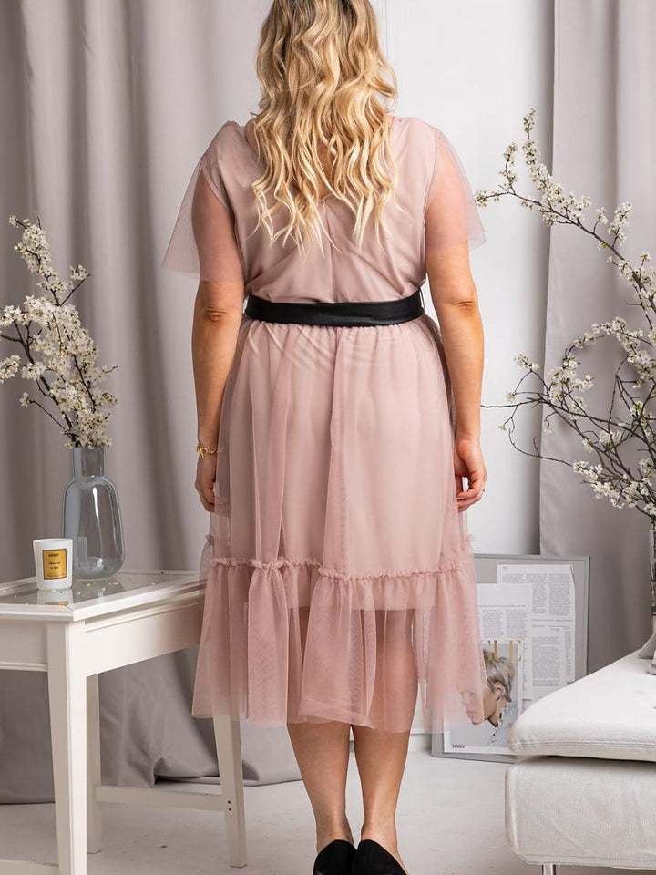 Plus size dress model 183330 Karko-2