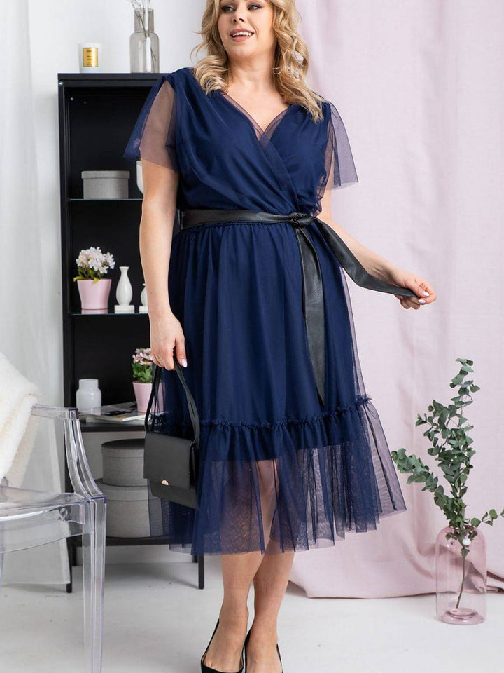 Plus size dress model 183333 Karko