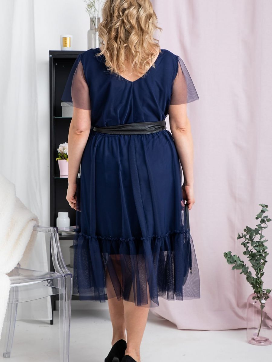 Plus size dress model 183333 Karko-2