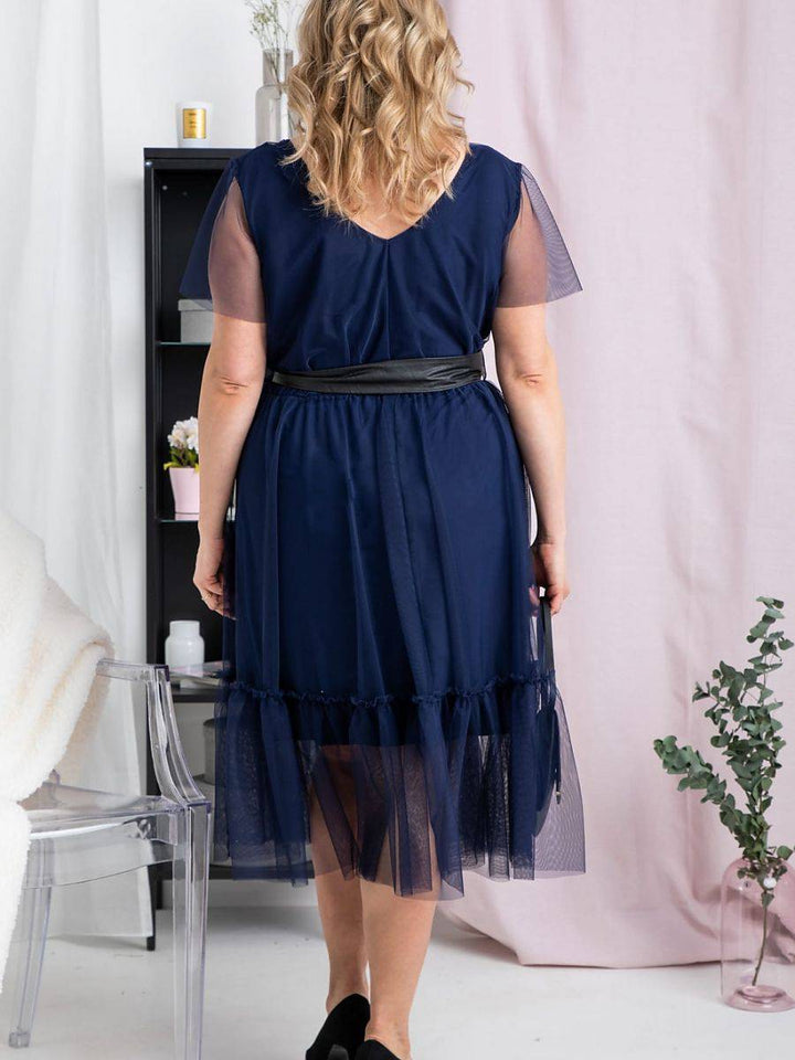 Plus size dress model 183333 Karko