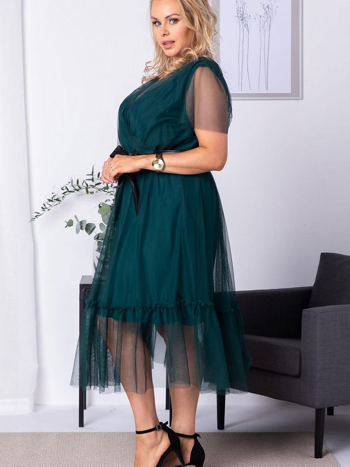 Plus size dress model 183335 Karko-1