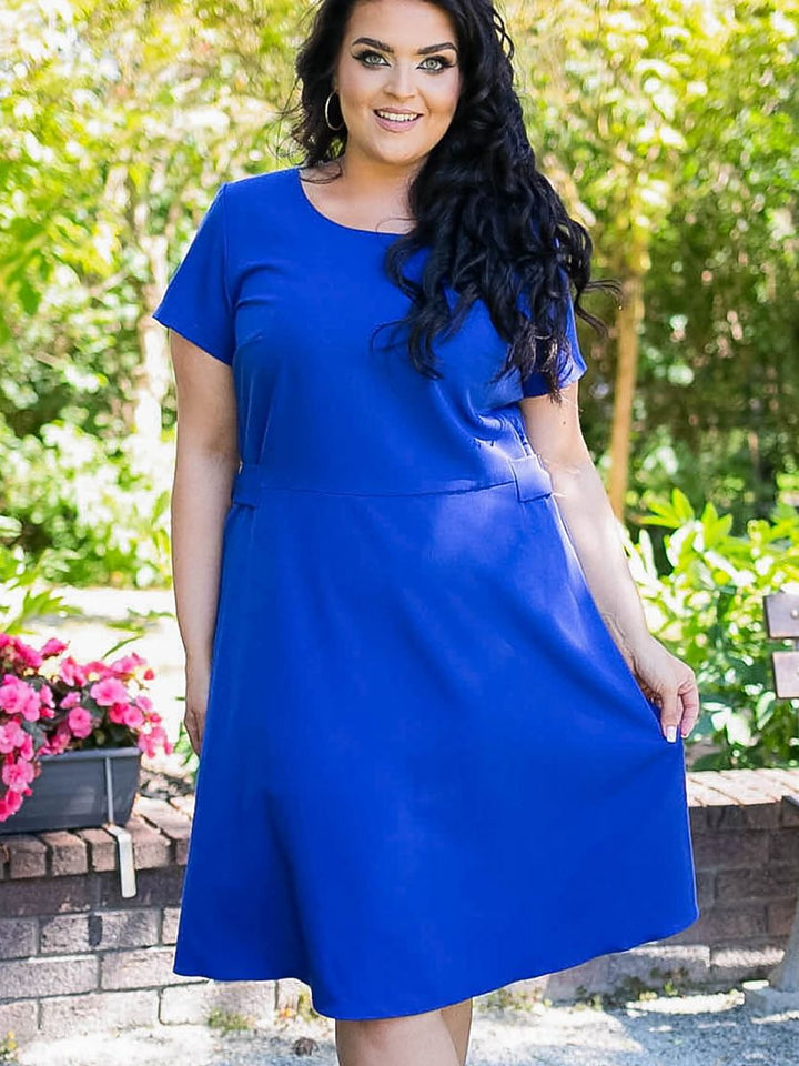 Plus size dress model 183336 Karko-0