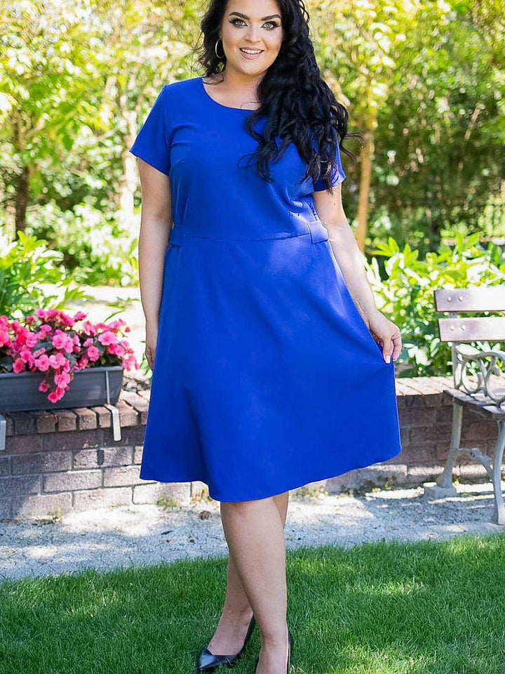 Plus size dress model 183336 Karko