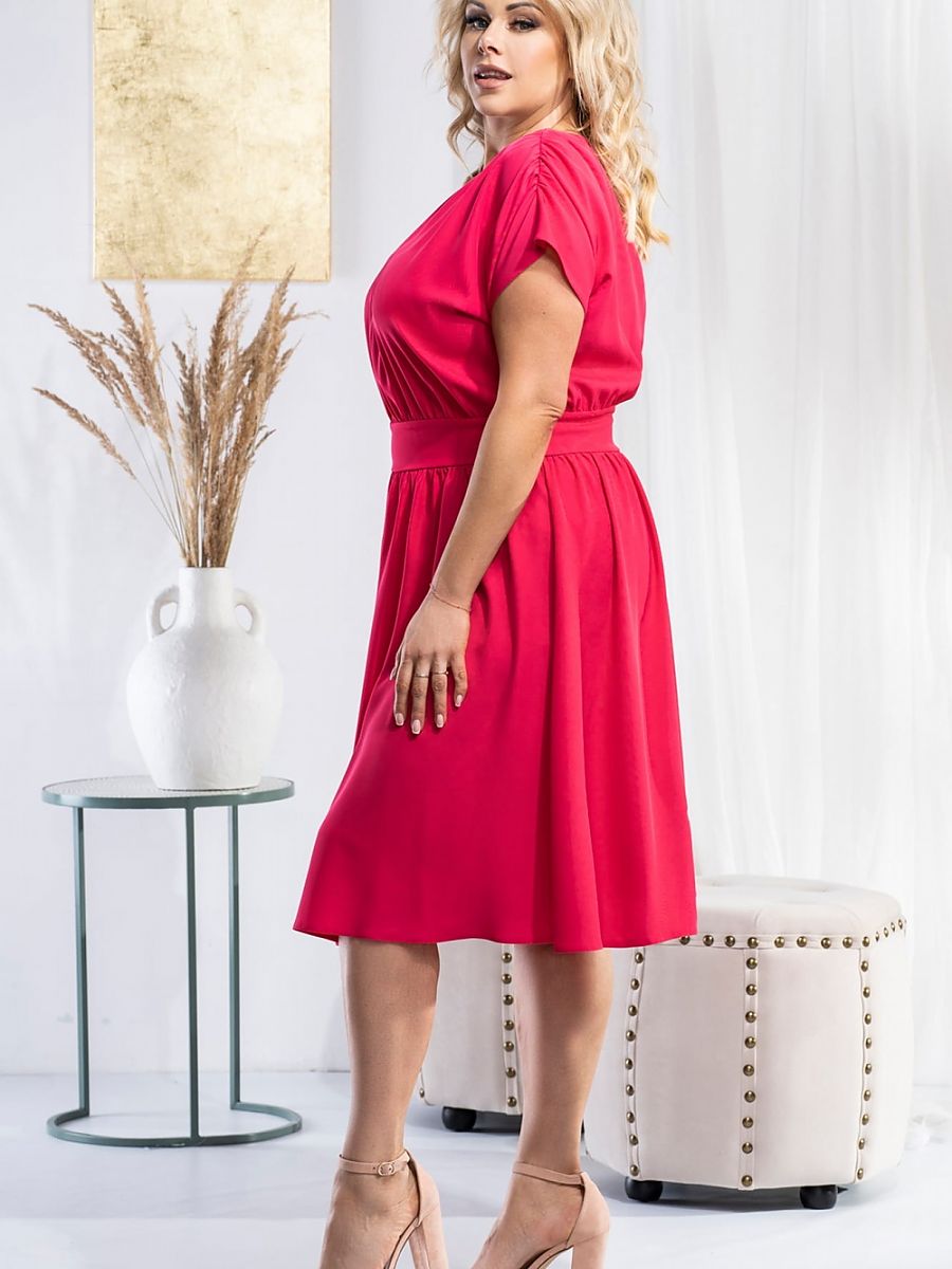 Plus size dress model 183386 Karko-3