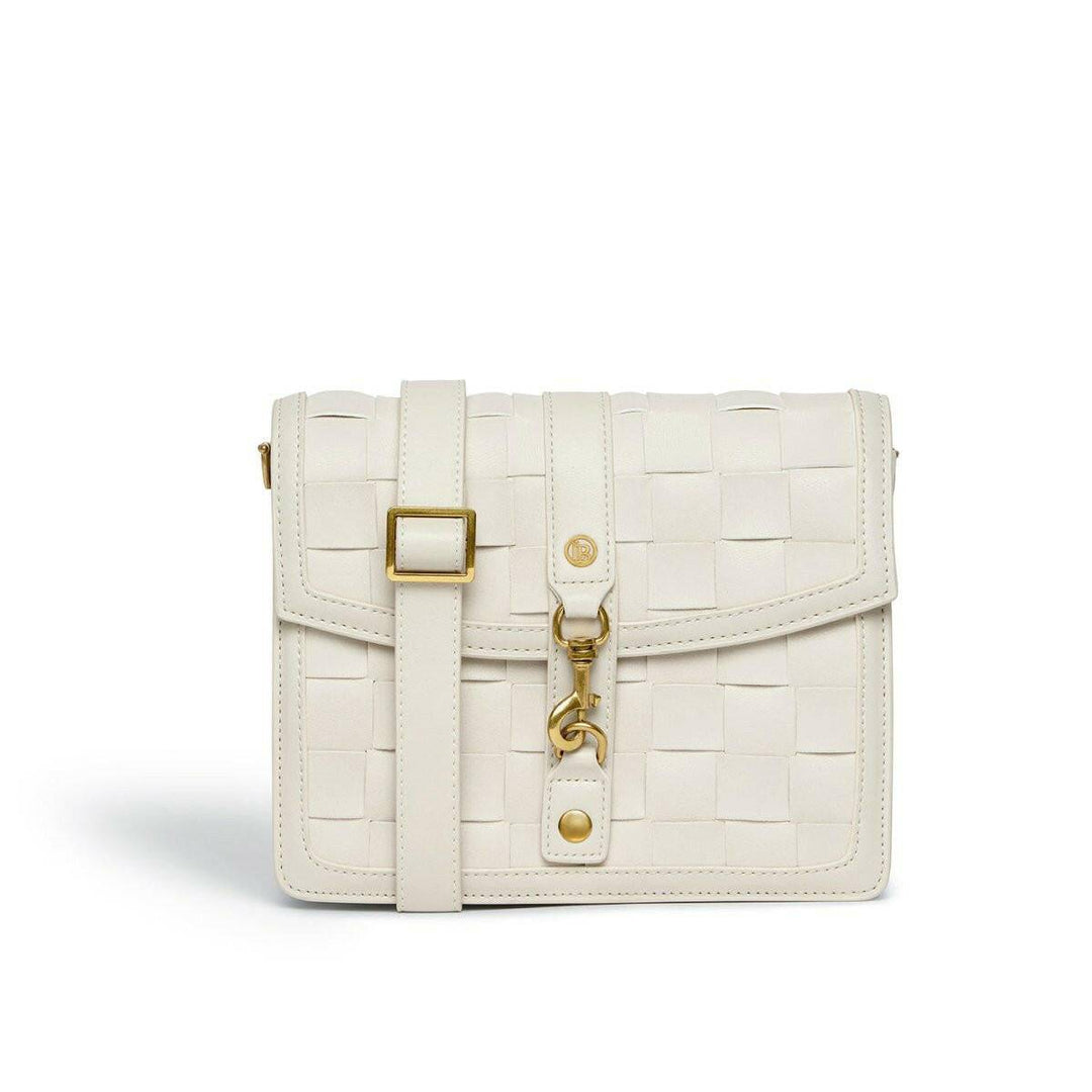 Daisy White Vegan Shoulder & Crossbody Bag-Shangri-La Fashion