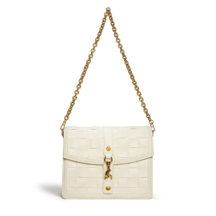 Daisy White Vegan Shoulder & Crossbody Bag-Shangri-La Fashion