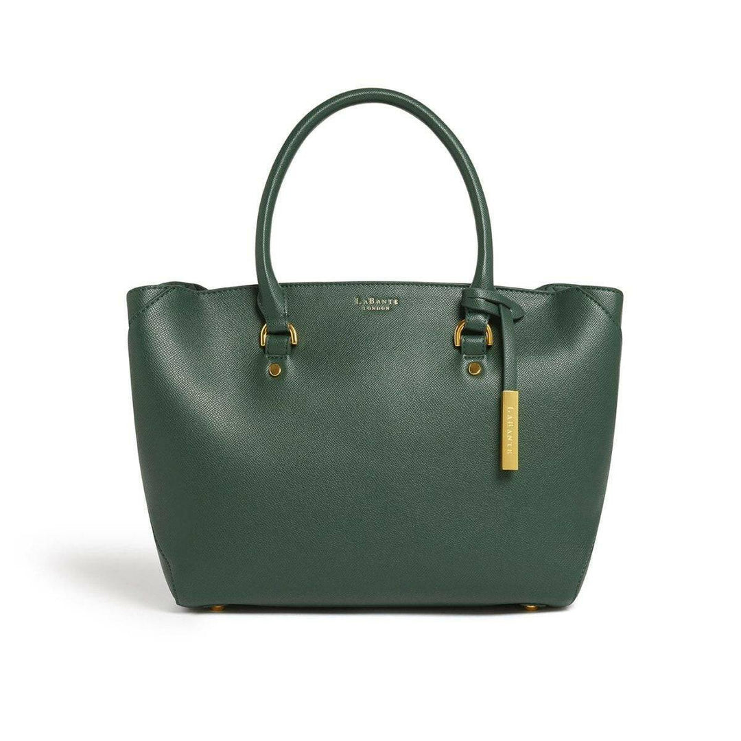 Green- Sophie Vegan Leather Tote Bag-Shangri-La Fashion