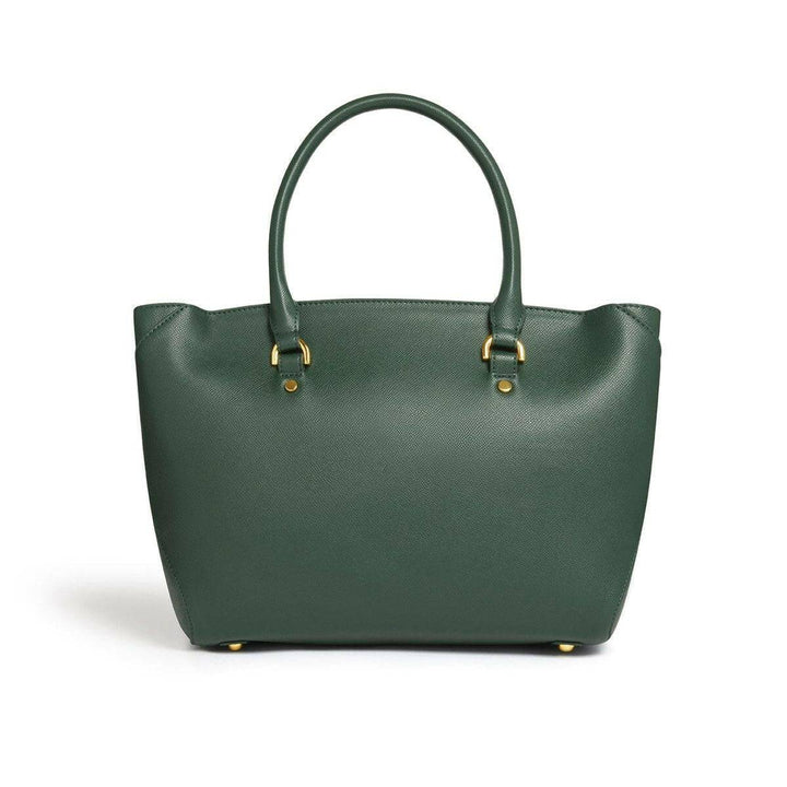 Green- Sophie Vegan Leather Tote Bag-Shangri-La Fashion