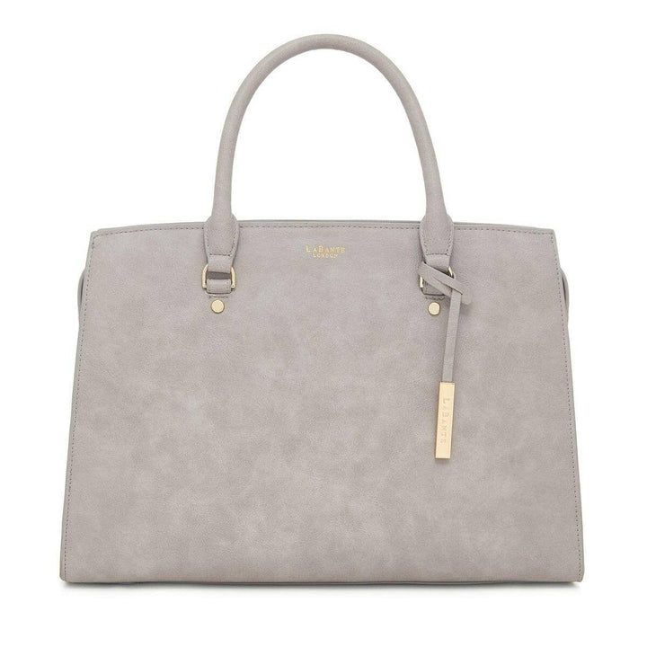 Grey - Aricia Vegan Luxury Computer Bag-Shangri-La Fashion