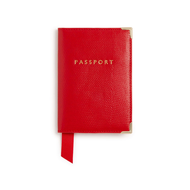 Nutcombe Red Passport Holder & bi-fold CC holder Gift Box-Shangri-La Fashion