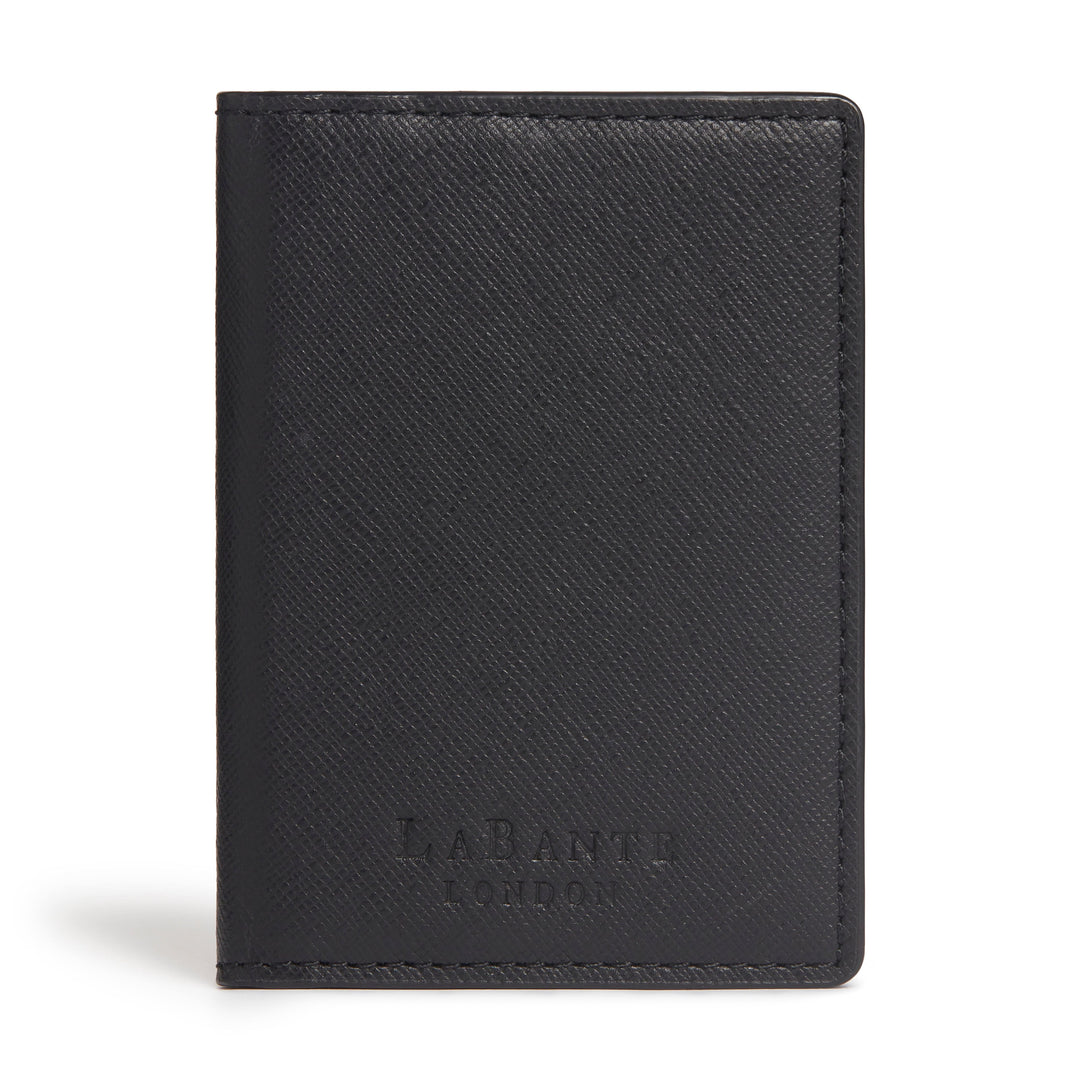 Nutcombe Black Passport Holder & bi-fold CC holder Gift Box-Shangri-La Fashion