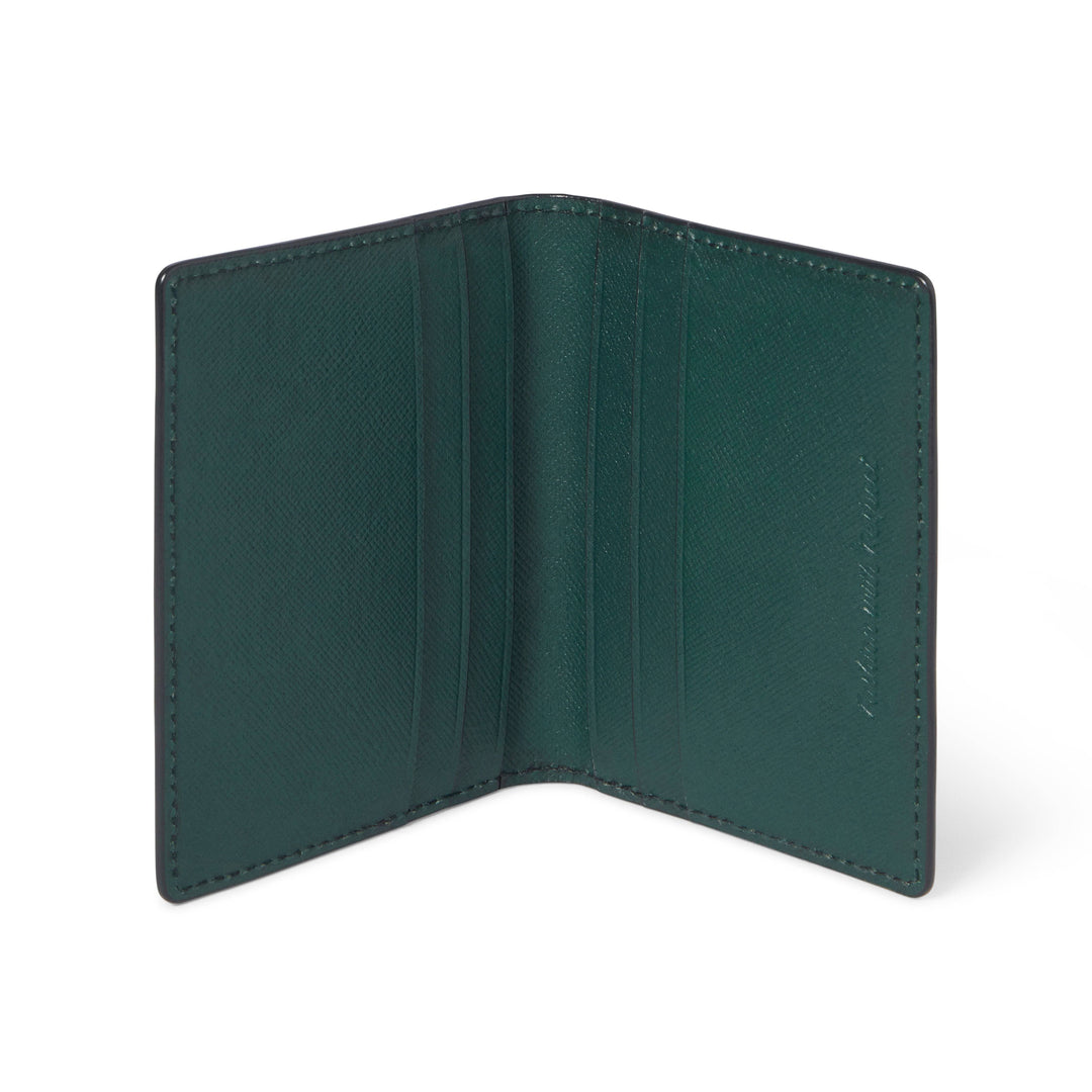 Nutcombe Green Passport Holder & bi-fold CC holder Gift Box-Shangri-La Fashion