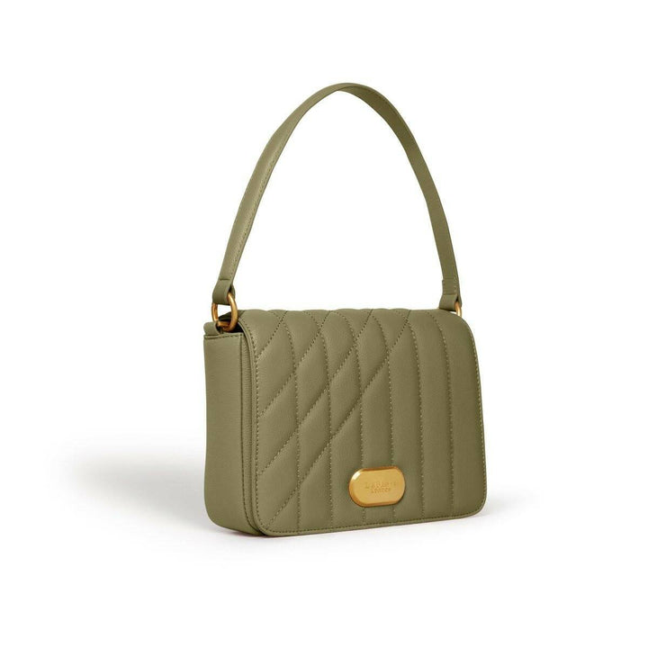 Iris Shoulder Bag in Green-Shangri-La Fashion