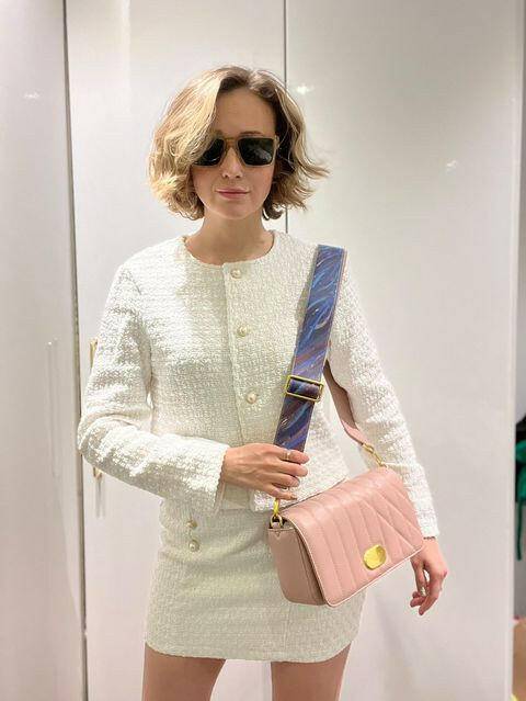 Iris Shoulder Bag in Pink-Shangri-La Fashion