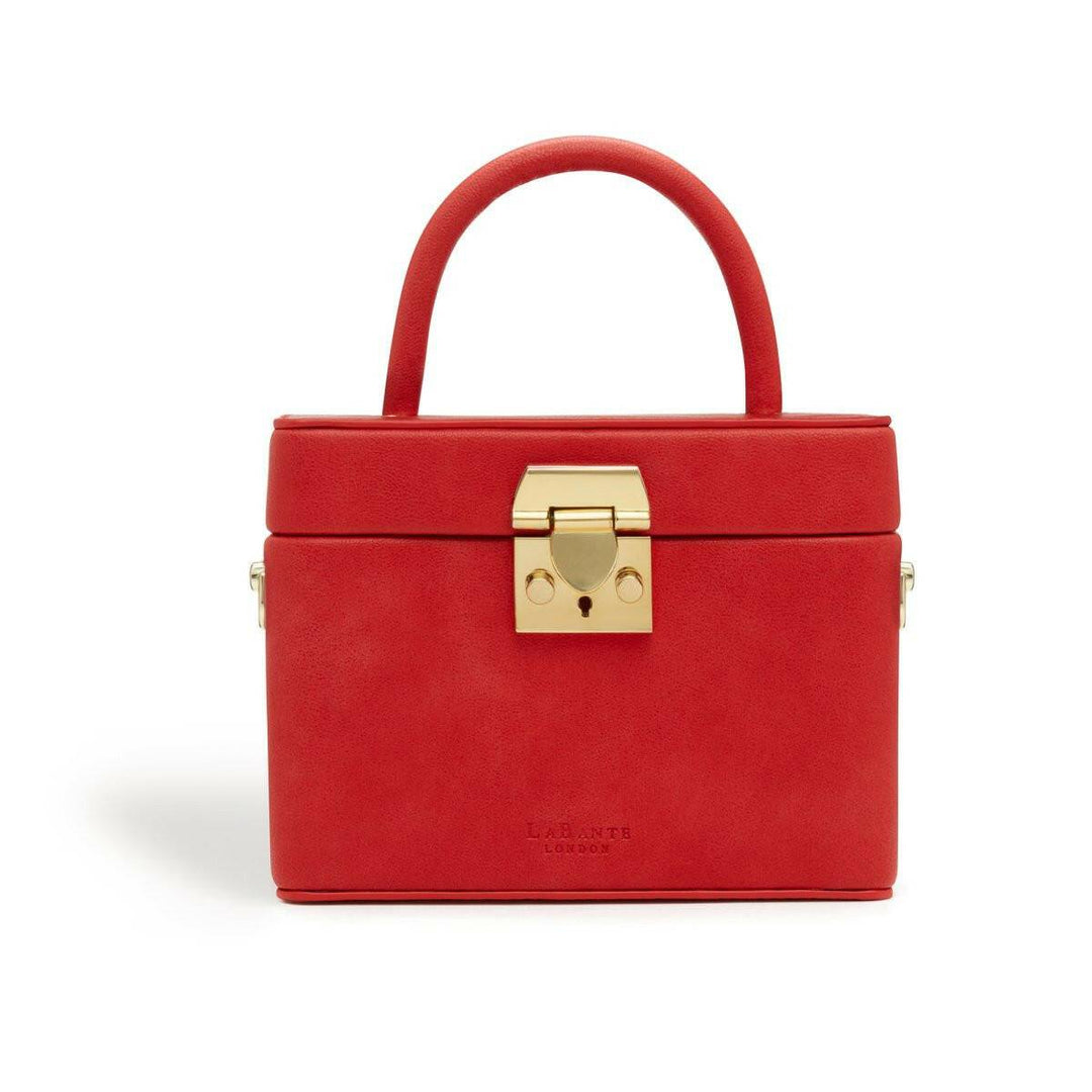 Mae Red Vegan Crossbody Satchel-Shangri-La Fashion