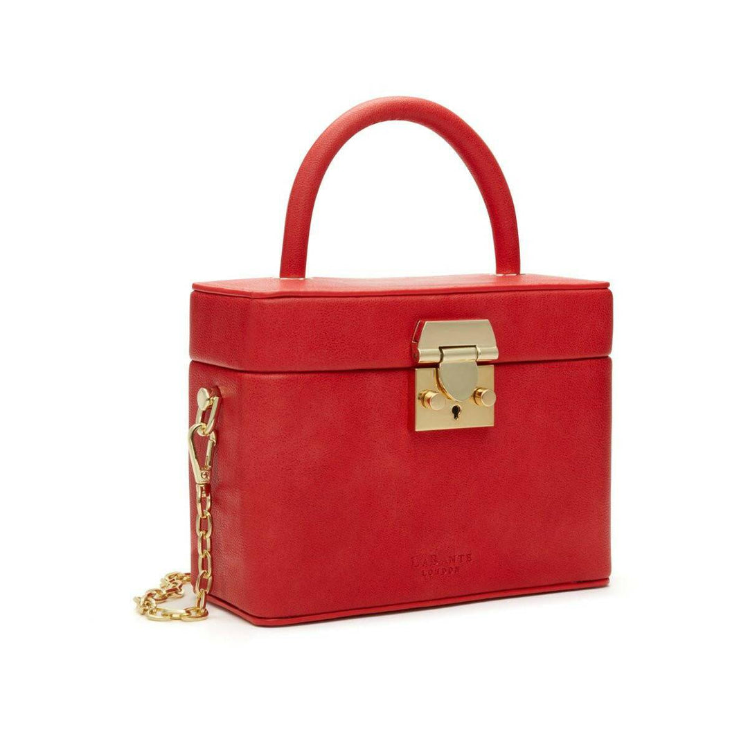 Mae Red Vegan Crossbody Satchel-Shangri-La Fashion