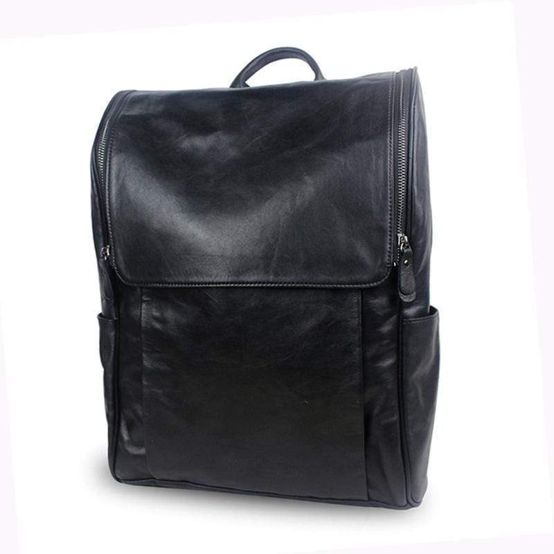 Men's Leather backpack-Shangri-La Fashion