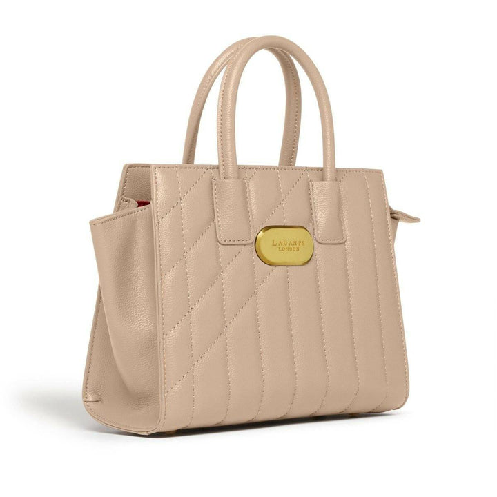 Mini Demi Tote Bag in Beige-Shangri-La Fashion