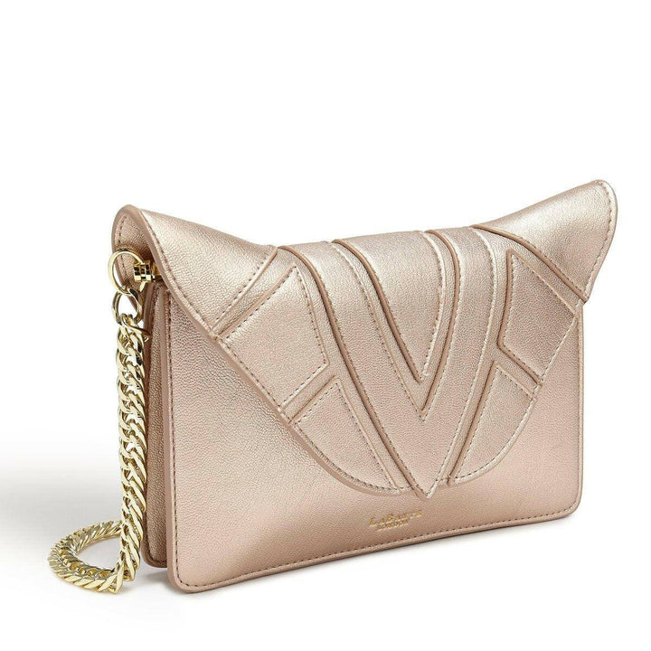 Monarch Rose Gold Vegan Cross Body Purse-Shangri-La Fashion