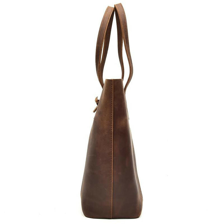 The Taavi Tote | Handcrafted Leather Tote Bag-3