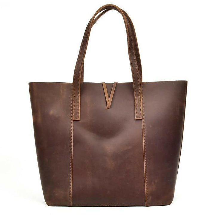 The Taavi Tote | Handcrafted Leather Tote Bag-0