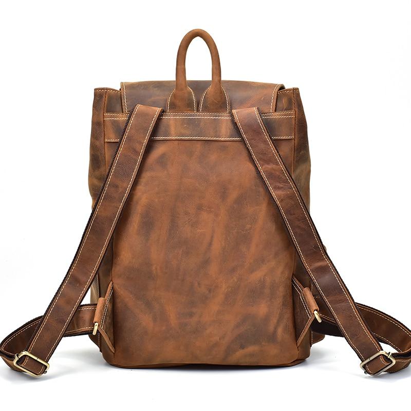 The Hagen Backpack | Vintage Leather Backpack-1