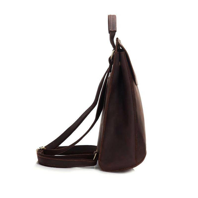 The Gyda Backpack | Vintage Leather Travel Backpack-Shangri-La Fashion