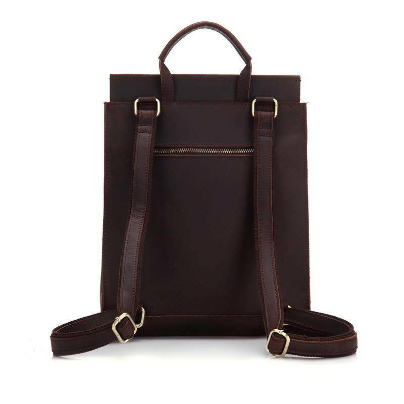 The Gyda Backpack | Vintage Leather Travel Backpack-Shangri-La Fashion