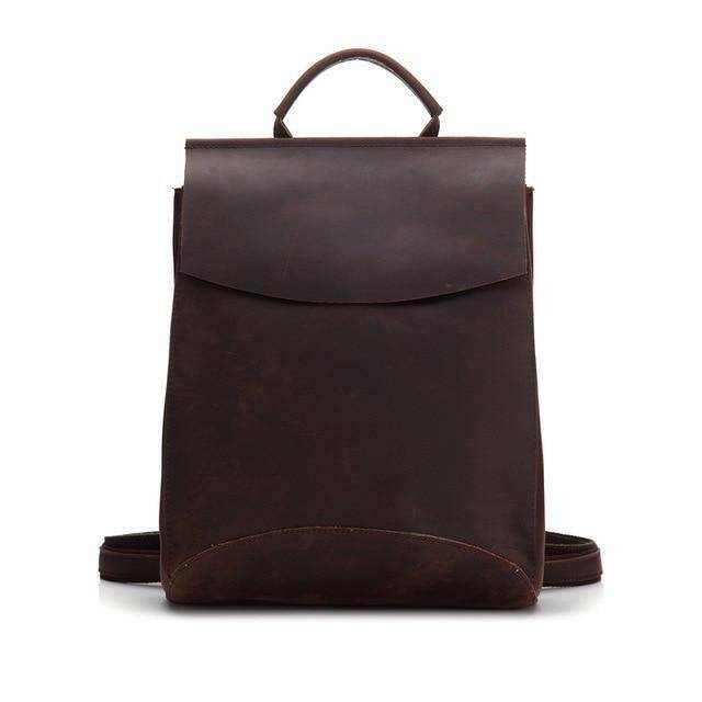 The Gyda Backpack | Vintage Leather Travel Backpack-Shangri-La Fashion