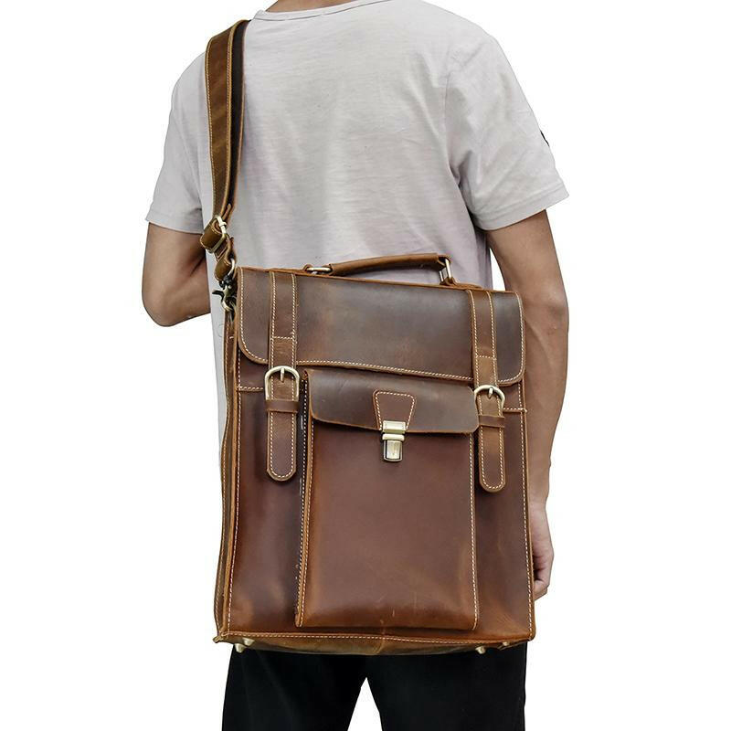 The Vali Backpack | Handmade Vintage Leather-4