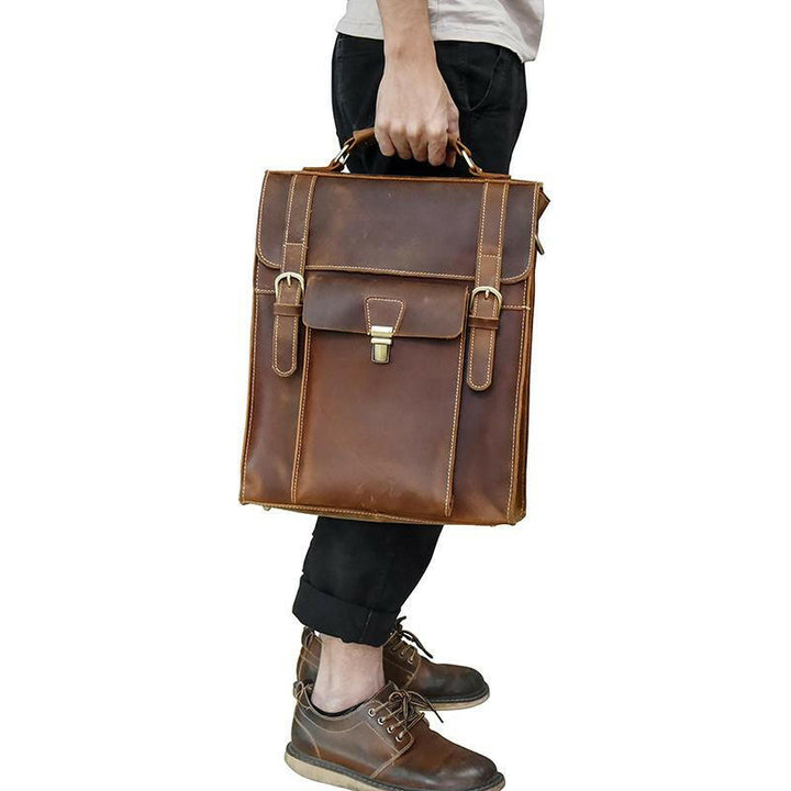 The Vali Backpack | Handmade Vintage Leather-2