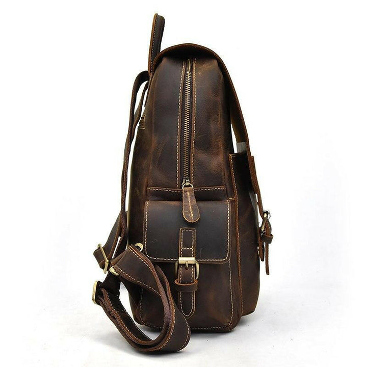 The Freja Backpack | Handcrafted Leather Backpack-2