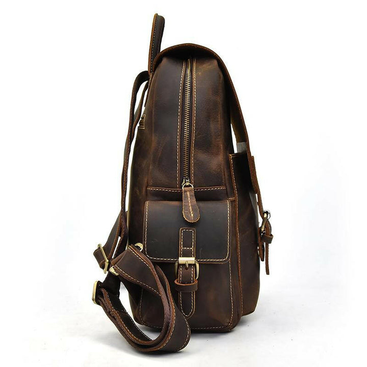 The Freja Backpack | Handcrafted Leather Backpack-5